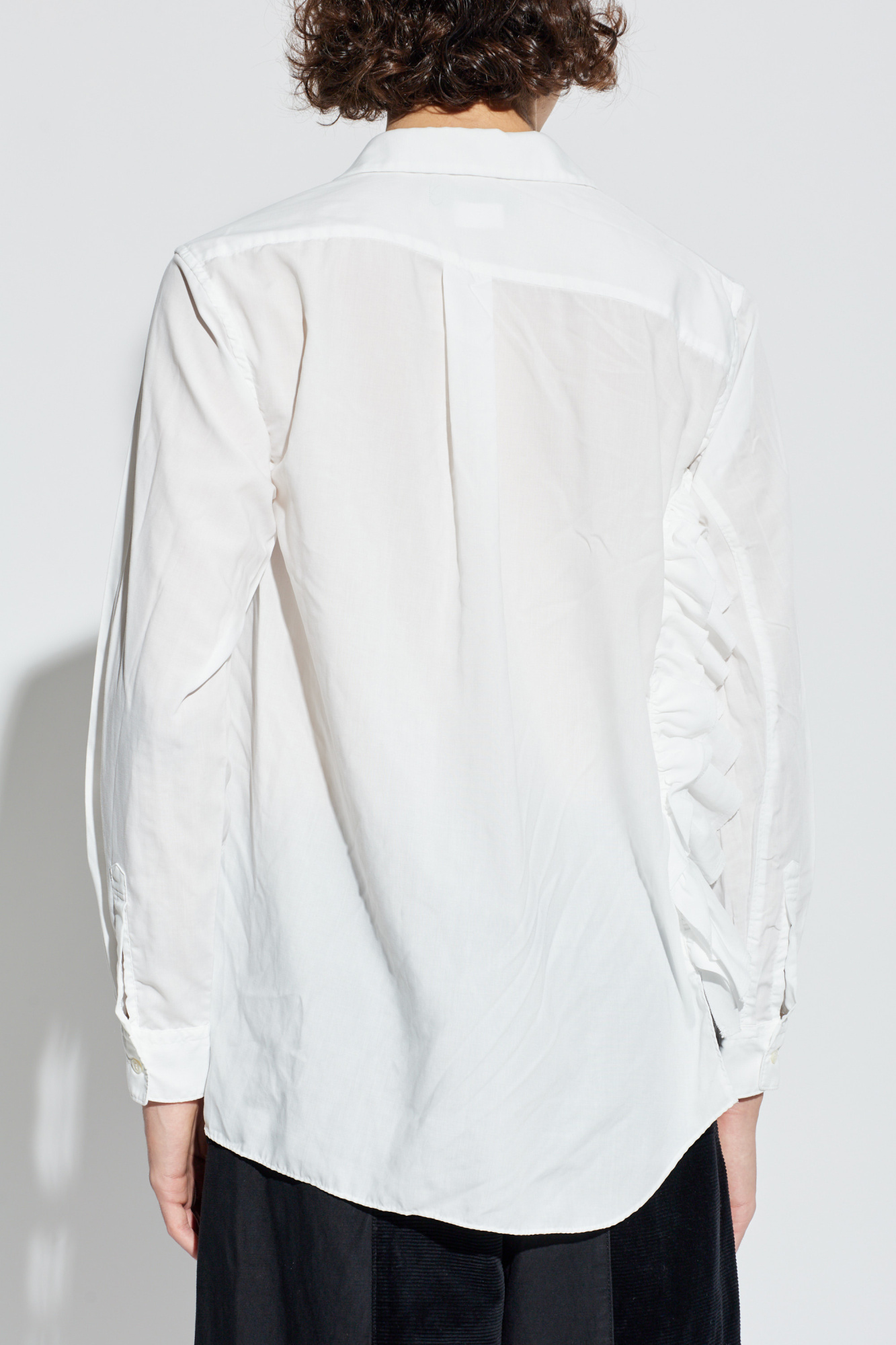 Comme des Garçons Black Ruffled shirt | Men's | Vitkac